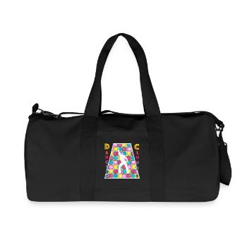 Retro - Disco - Dancing - 70s - Recycled Canvas Sports Bag by Stanley/Stella - black - Front