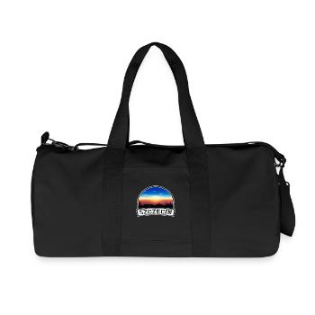 Szczecin Pologne Skyline Vintage Sunset Voyage Souv - Sac de sport en toile recyclée Stanley/Stella - noir - Devant
