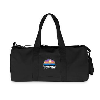 Utrecht Pays-Bas Skyline Vintage Sunset Travel - Sac de sport en toile recyclée Stanley/Stella - noir - Devant