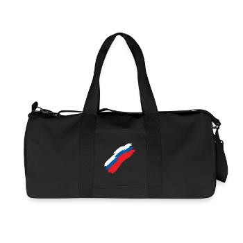 Slovénie - Sac de sport en toile recyclée Stanley/Stella - noir - Devant