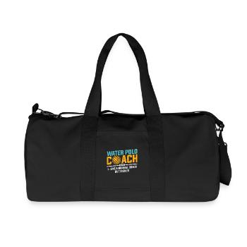 Water Polo Citation Water Polo Coach Définition - Sac de sport en toile recyclée Stanley/Stella - noir - Devant
