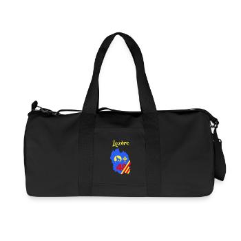 Lozère - Recycelte Canvas-Sporttasche von Stanley/Stella - Schwarz - Vorne