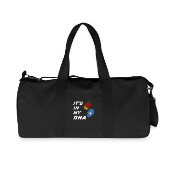 In my DNA Germany / Somalia - Recycled Canvas Sports Bag by Stanley/Stella - black - Front