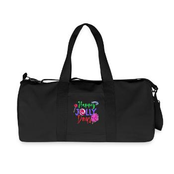Délicieux dessert Candy Statement Bonbons - Sac de sport en toile recyclée Stanley/Stella - noir - Devant