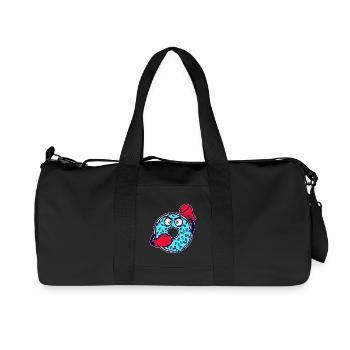 Beignet Délicieux Bonbons Cuisson Snack Calories - Sac de sport en toile recyclée Stanley/Stella - noir - Devant