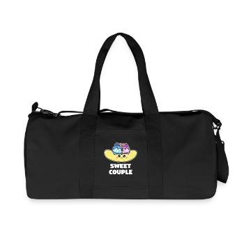 Sweet Delicious Dessert Sweets Statement - Recycled Canvas Sports Bag by Stanley/Stella - black - Front