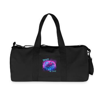 Neon Pumpkin Trick Or Treat - Recycled Canvas Sports Bag by Stanley/Stella - black - Front