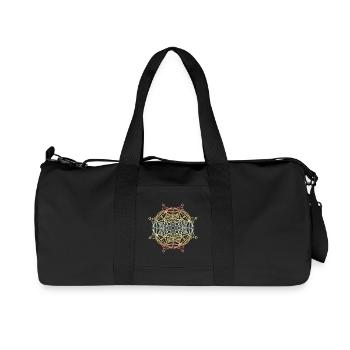 Mandala - Recycled Canvas Sports Bag by Stanley/Stella - black - Front