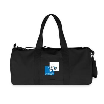judo - Recycled Canvas Sports Bag by Stanley/Stella - black - Front
