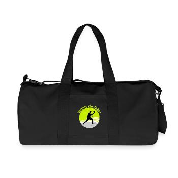 Tennis de table - Sac de sport en toile recyclée Stanley/Stella - noir - Devant