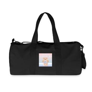 Gute Besserung - KINDER FIEBER - Recycelte Canvas-Sporttasche von Stanley/Stella - Schwarz - Vorne