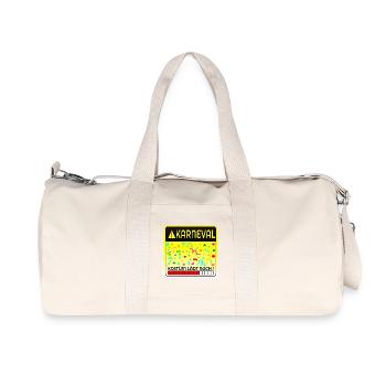 KARNEVALSKOSTÜME LUSTIG - COMPUTER - Recycelte Canvas-Sporttasche von Stanley/Stella - Naturweiß - Vorne