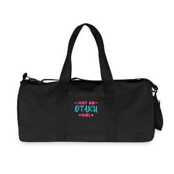 Popkultur Japan Anime Manga Herz Statement - Recycelte Canvas-Sporttasche von Stanley/Stella - Schwarz - Vorne