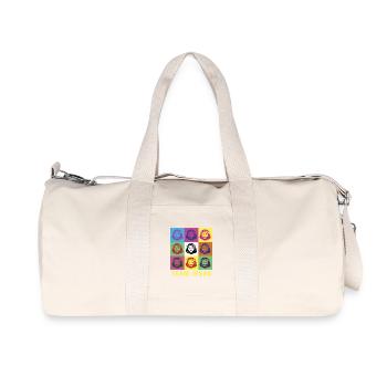 Team Jesus - Recycled Canvas Sports Bag by Stanley/Stella - natural - Front
