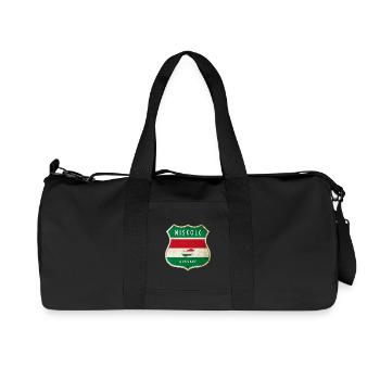 Miskolc Ungarn Wappen Flaggen Design - Recycelte Canvas-Sporttasche von Stanley/Stella - Schwarz - Vorne
