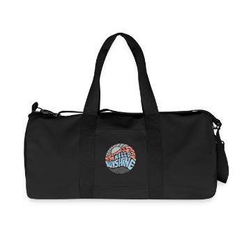 Bonjour Sunshine! Été, soleil, vacances - Sac de sport en toile recyclée Stanley/Stella - noir - Devant