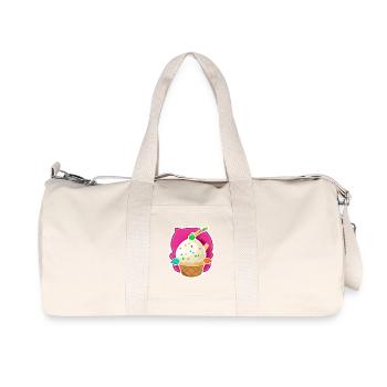 Eis, Eiscreme - Recycled Canvas Sports Bag by Stanley/Stella - natural - Front