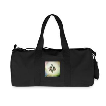Merveilleux coeur élégant - Sac de sport en toile recyclée Stanley/Stella - noir - Devant