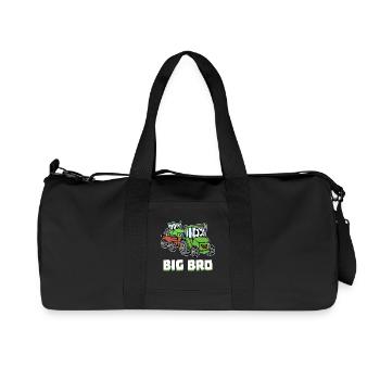 Tractor Farming Agricultural Machinery Tractor Statement - Recycled Canvas Sports Bag by Stanley/Stella - black - Front