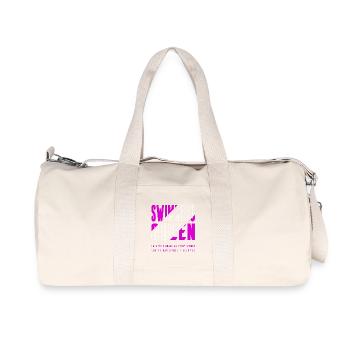 Reine de la natation - Sac de sport en toile recyclée Stanley/Stella - blanc naturel - Devant