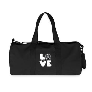 Films disant binge watching Streaming Films de cinéma - Sac de sport en toile recyclée Stanley/Stella - noir - Devant