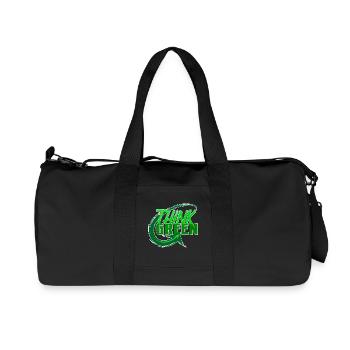 Umwelt Umweltschützer Statement Erde Mutter Natur - Recycelte Canvas-Sporttasche von Stanley/Stella - Schwarz - Vorne