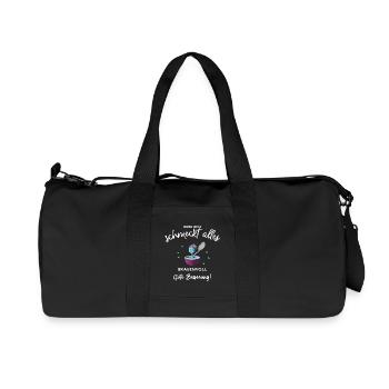 Gute Besserung ! Ohne dich schmeckts grauenvoll - Recycelte Canvas-Sporttasche von Stanley/Stella - Schwarz - Vorne
