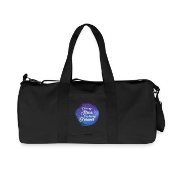 Hunting Stars Catching Dreams - Recycled Canvas Sports Bag by Stanley/Stella - black - Front