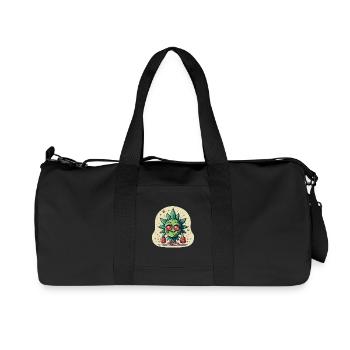 Broccoli Boy - Recycled Canvas Sports Bag by Stanley/Stella - black - Front