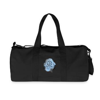 Rostock Liebe Heimathafen Ostsee - Recycelte Canvas-Sporttasche von Stanley/Stella - Schwarz - Vorne