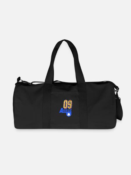 Ariège - Sac de sport en toile recyclée Stanley/Stella - noir