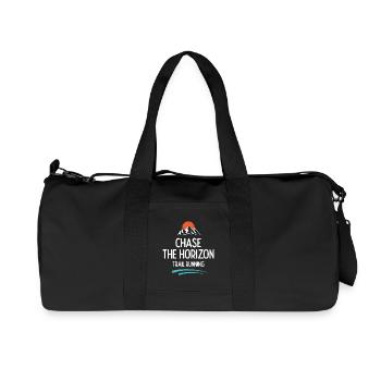 Course sur sentier - Chase The Horizon - Sac de sport en toile recyclée Stanley/Stella - noir - Devant