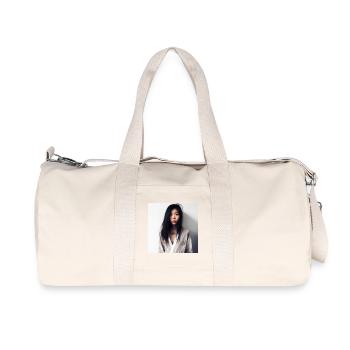 Portrait of a woman 03 - Recycled Canvas Sports Bag by Stanley/Stella - natural - Front
