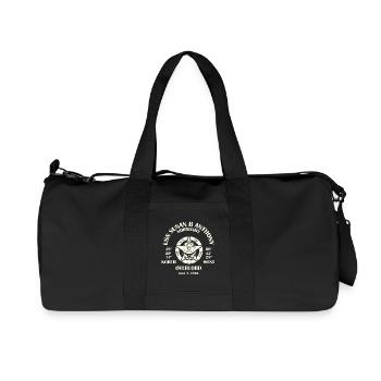 Diving on the wreck of the Normandy landings. - Recycled Canvas Sports Bag by Stanley/Stella - black - Front