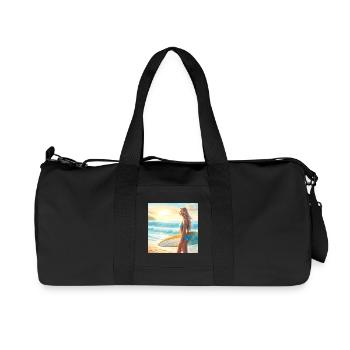 Girl Action Surf Point Break 2 - Recycled Canvas Sports Bag by Stanley/Stella - black - Front