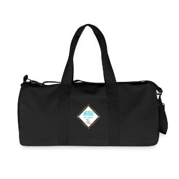 J'y arrive pas - Sac de sport en toile recyclée Stanley/Stella - noir - Devant