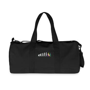 Développeur Evolution Computergeek Open Source - Sac de sport en toile recyclée Stanley/Stella - noir - Devant