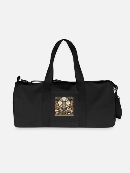 Cernunnos, dieu celte - Sac de sport en toile recyclée Stanley/Stella - noir