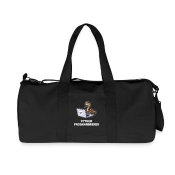 Developer Coden Statement Computer Programmer - Recycled Canvas Sports Bag by Stanley/Stella - black - Front