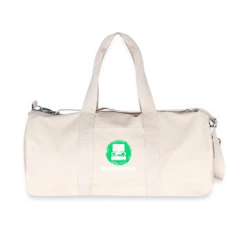 Computer Developer Programmer Computer Geek - Recycled Canvas Sports Bag by Stanley/Stella - natural - Front