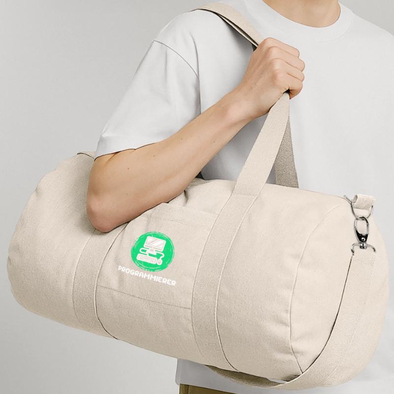 Computer Freak Scripting Developer Programmer Recycled Canvas Sports Bag by Stanley/Stella