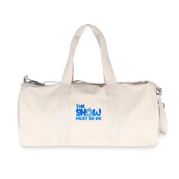 Winter Sports Snow Winter Statement Skiing - Recycled Canvas Sports Bag by Stanley/Stella - natural - Front