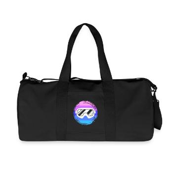 Winter Wintersaison Wintersport Schneefall Kalt - Recycelte Canvas-Sporttasche von Stanley/Stella - Schwarz - Vorne