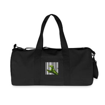 SPOT - SERVICE - Recycled Canvas Sports Bag by Stanley/Stella - black - Front
