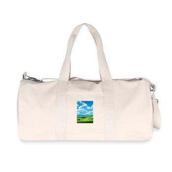 South Downs Aonb Affiche de voyage Souvenir Peinture WPA - Sac de sport en toile recyclée Stanley/Stella - blanc naturel - Devant