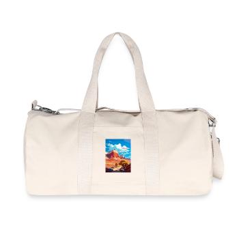 Capitol Reef Nationalpark Reiseposter Souvenir - Recycelte Canvas-Sporttasche von Stanley/Stella - Naturweiß - Vorne