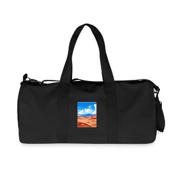 Great Sand Dunes Nationalpark Colorado Reisen WPA - Recycelte Canvas-Sporttasche von Stanley/Stella - Schwarz - Vorne