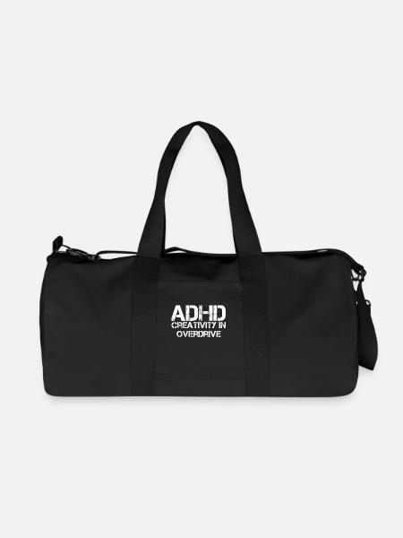 ADHS - Recycelte Canvas-Sporttasche von Stanley/Stella - Schwarz