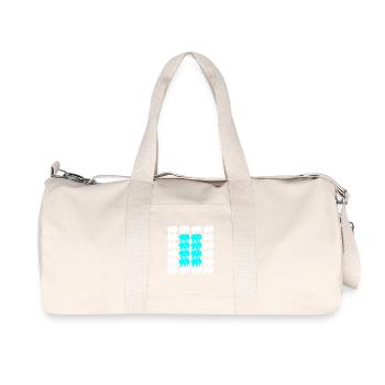 ELEPHANT - Recycled Canvas Sports Bag by Stanley/Stella - natural - Front