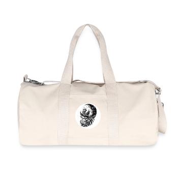 La comète Phoenix dans le cercle lunaire - Sac de sport en toile recyclée Stanley/Stella - blanc naturel - Devant
